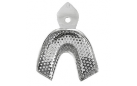 INDIVIDUAL LOWER Stainless Steel Impression Tray Perforated